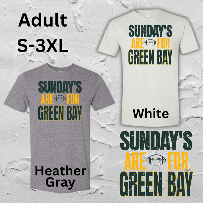 Sundays Are For Green Bay