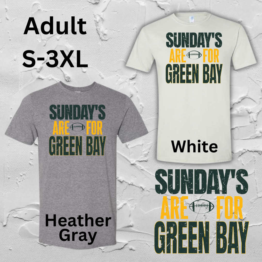 Sundays Are For Green Bay