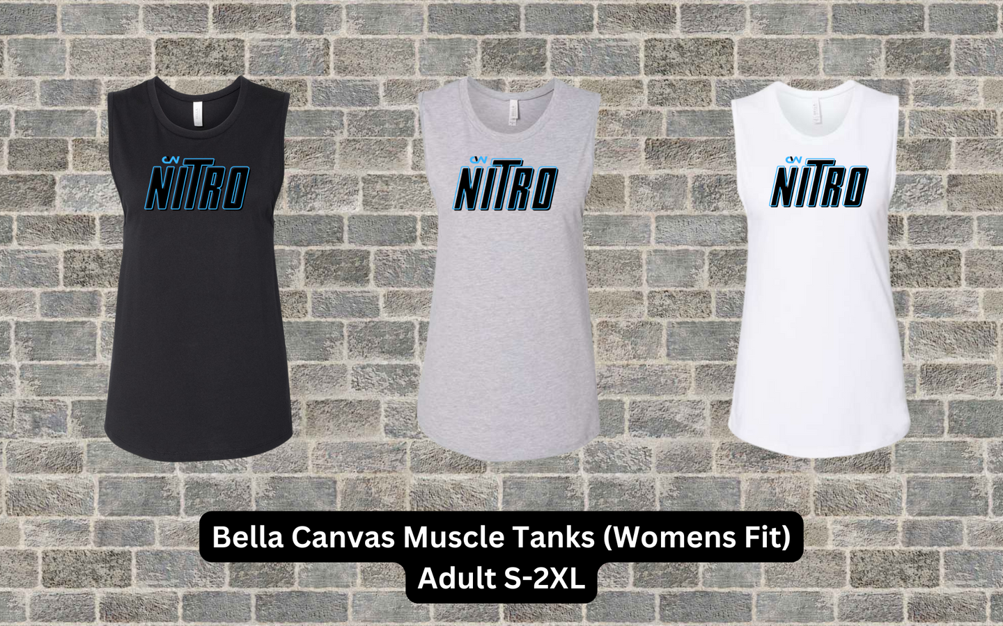 Bella Canvas Womens Fit Muscle Tanks