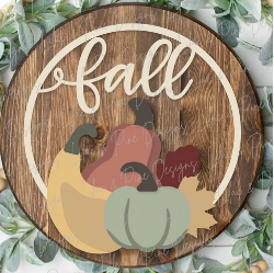 Fall Door Sign