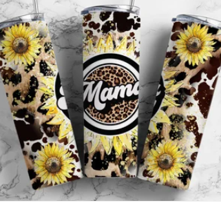 Mama Sunflower 20oz Tumbler