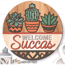 Welcome Succas Door Sign