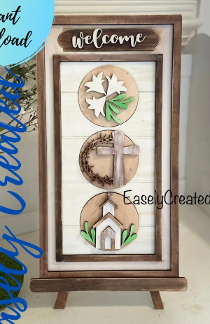 Interchangeable Easel Easter