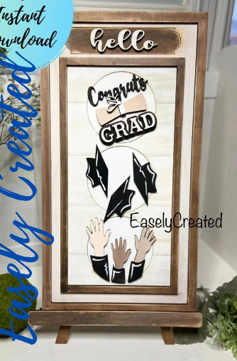 Interchangeable Easel Graduation