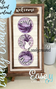 Interchangeable Easel Lavender