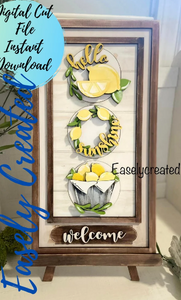 Interchangeable Easel Lemonade