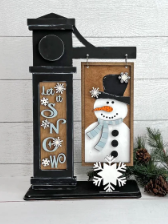 Interchangeable Post Snowman