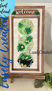 Interchangeable Easel St. Patricks Day