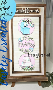 Interchangeable Easel Wedding