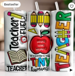 Teacher Fuel 20oz Tumbler