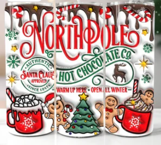 North Pole Hot Chocolate Company 20oz Tumbler