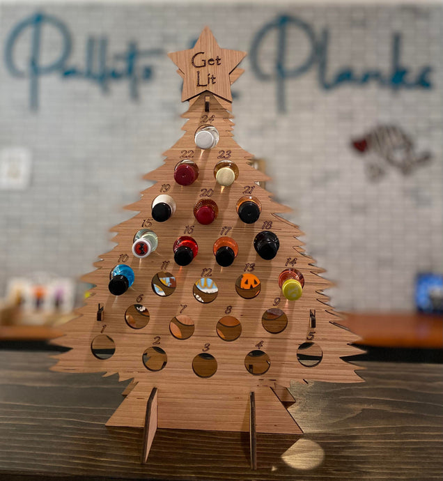 Boozy Advent Tree (Spirits)