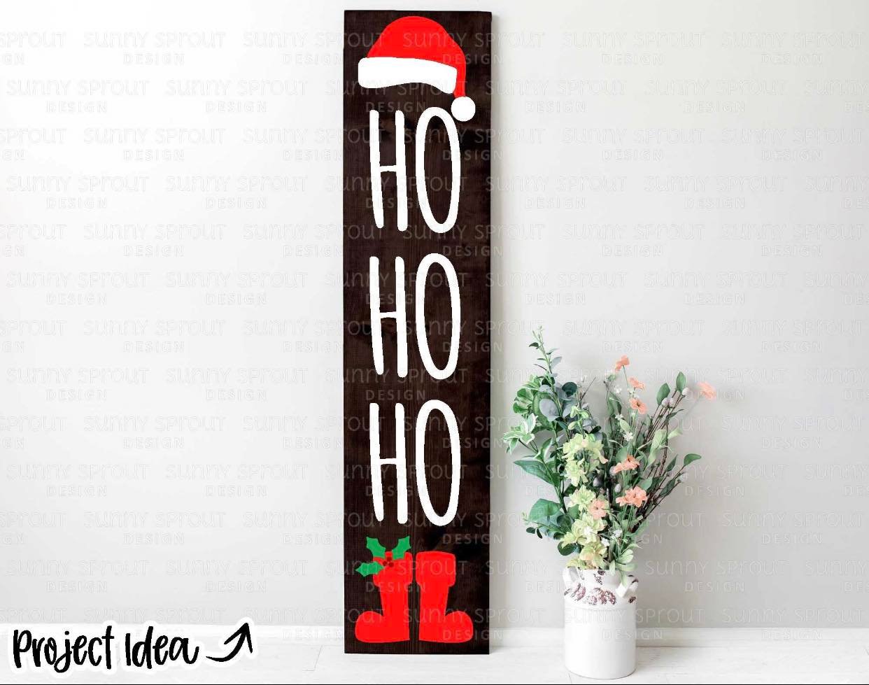 Ho Ho Ho Porch Sign