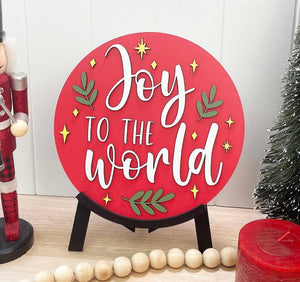 Joy To The World Door Sign