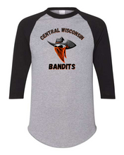 Load image into Gallery viewer, 3/4 Sleeve Raglan Jersey