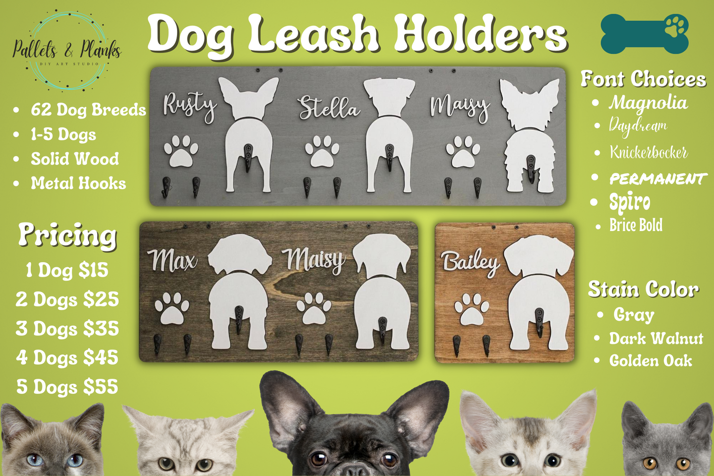 Dog Leash Holders