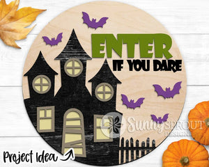 Enter If You Dare Door Sign