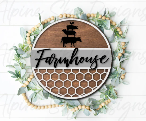Farmhouse Door Sign