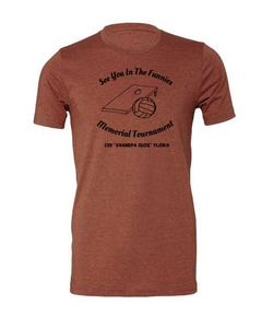 Bella Canvas Short Sleeve Tee (Memorial Tournament Design)