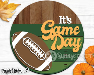 It's Game Day Door Sign