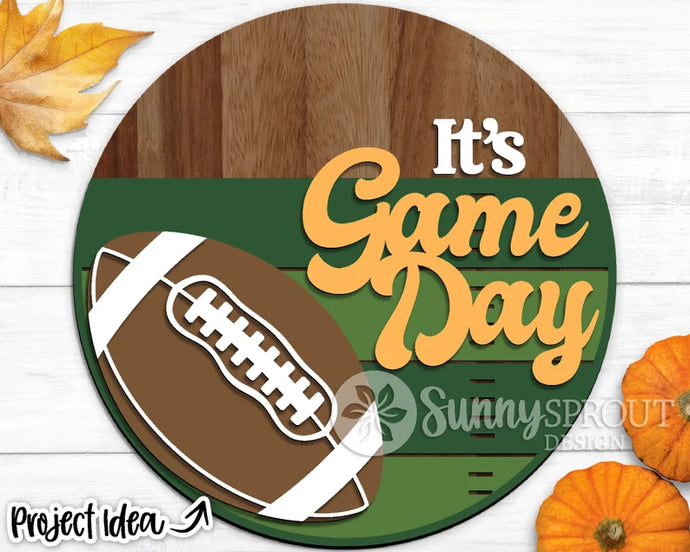 It's Game Day Door Sign