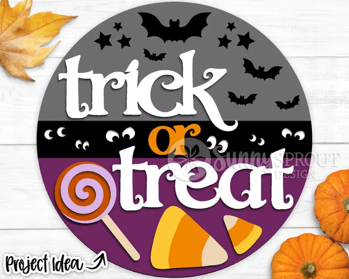 Trick or Treat Door Sign