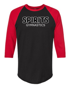 Adult Raglan 3/4 Sleeve