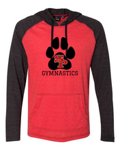 Load image into Gallery viewer, Burnside Hooded Raglan Unisex (SPASH GYMNASTICS)