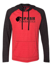 Load image into Gallery viewer, Burnside Hooded Raglan Unisex (SPASH GYMNASTICS)