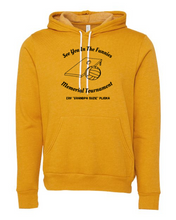 Load image into Gallery viewer, Bella Canvas Hooded Sweatshirt (Memorial Tournament Design)