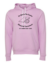 Load image into Gallery viewer, Bella Canvas Hooded Sweatshirt (Memorial Tournament Design)