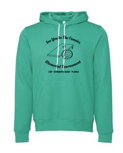 Bella Canvas Hooded Sweatshirt (Memorial Tournament Design)